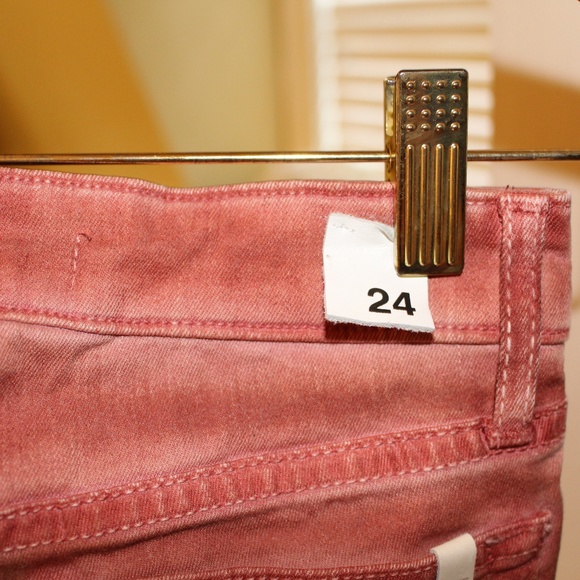 Faded Red Jeans - NBW - Picture 3 of 4